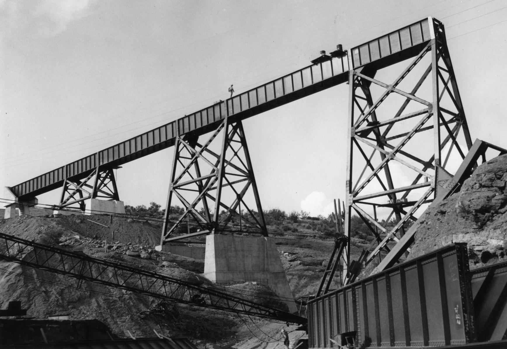San Manuel copper mine, refinery, smelter